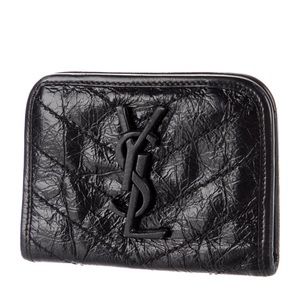 2019 Saint Laurent Niki Bifold Compact Wallet